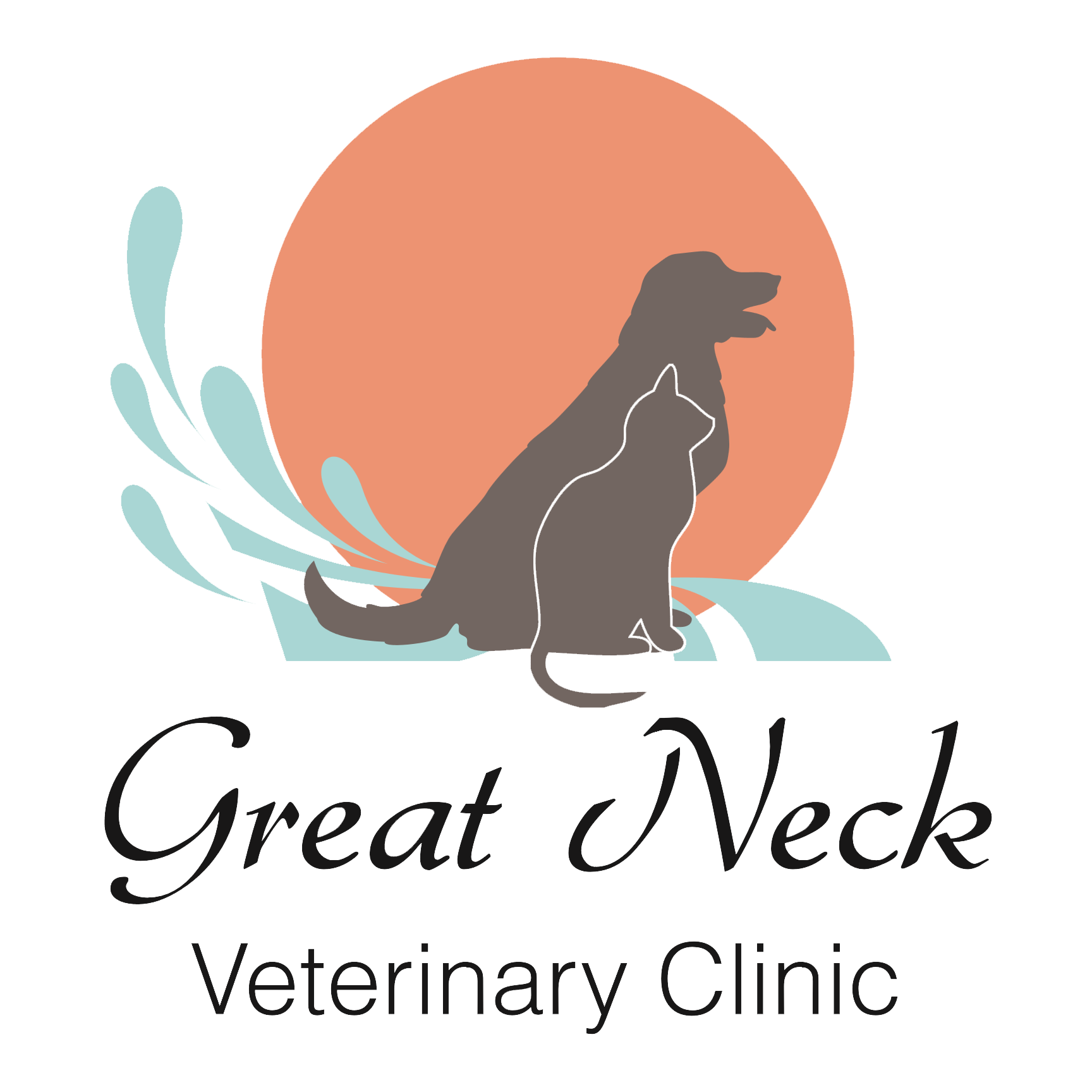 great neck veterinary clinic logo